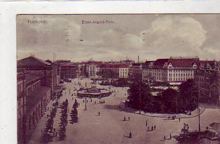 Hannover Ernst-August-Platz 1914 Hannover Ernst-August-Platz 1914