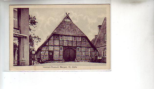 Bergen an der Dumme Heimat-Museum ca 1925 Bergen an der Dumme Heimat-Museum ca 1925