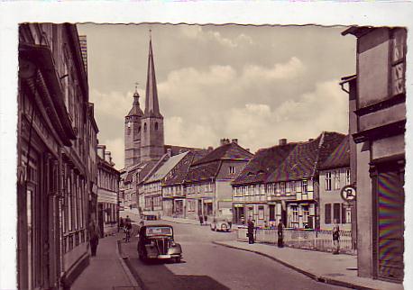 Burg bei Magdeburg Breiter Weg 1961 Burg bei Magdeburg Breiter Weg 1961