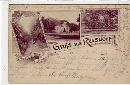 Reesdorf bei Altengrabow Gasthaus 1901 Reesdorf bei Altengrabow Gasthaus 1901