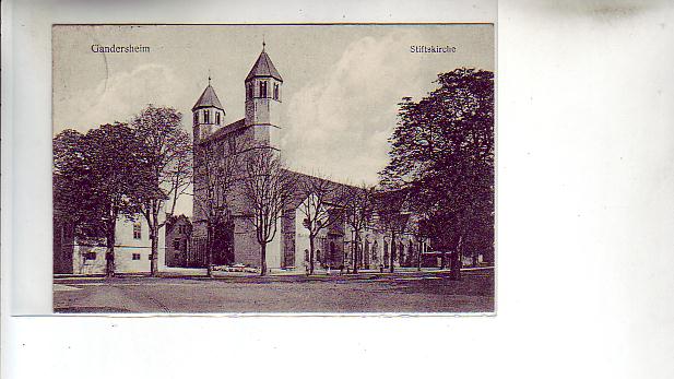 Bad Gandersheim Stiftskirche 1914 Bad Gandersheim Stiftskirche 1914