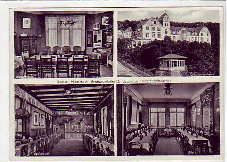 Hannoversch Münden Erholungsheim Lokomotivbeamte 1934 Hannoversch Münden Erholungsheim Lokomotivbeamte 1934