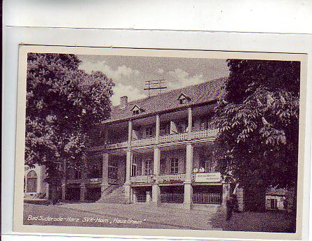 Bad Suderode Harz SVK Heim ca 1950 Bad Suderode Harz SVK Heim ca 1950