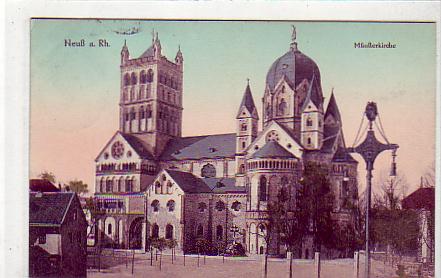 Neuss Neuß am Rhein Kirche 1906 Neuss Neuß am Rhein Kirche 1906