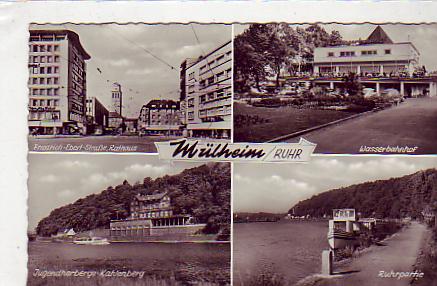 Mülheim an der Ruhr 4 Bilder von 1961 Mülheim an der Ruhr 4 Bilder von 1961