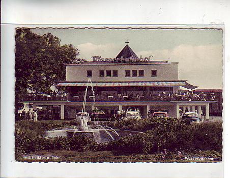 Mülheim an der Ruhr Wasserbahnhof 1960 Mülheim an der Ruhr Wasserbahnhof 1960