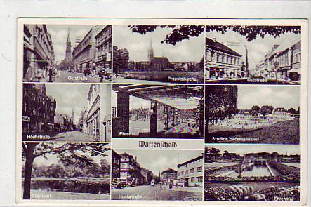 Bochum Wattenscheid kleine Bilder 1958 Bochum Wattenscheid kleine Bilder 1958