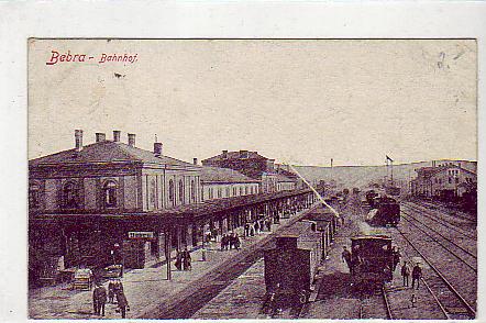 Bebra Bahnhof und Eisenbahn ca 1915