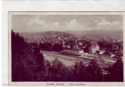 Bahnhof Schwäbisch Gemünd Feldpost 1914 Bahnhof Schwäbisch Gemünd Feldpost 1914