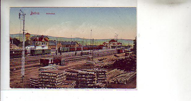 Bebra Bahnhof Eisenbahn 1918 Bebra Bahnhof Eisenbahn 1918
