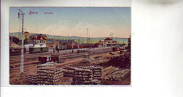 Bebra Bahnhof Eisenbahn 1918