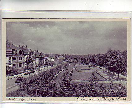 Bad Salzuflen Anlagen am Kurparksee 1939 Bad Salzuflen Anlagen am Kurparksee 1939