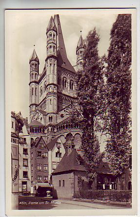 Köln am Rhein St.Martin vor 1945 Köln am Rhein St.Martin vor 1945