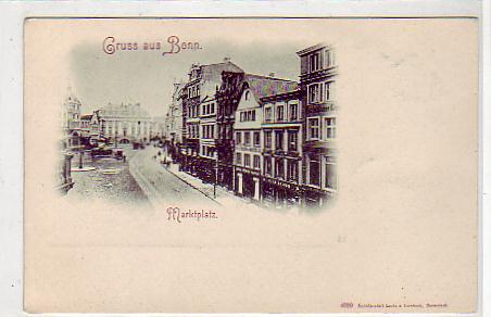 Bonn am Rhein Markt ca 1900 Bonn am Rhein Markt ca 1900