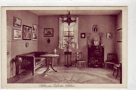 Tiefurt bei Weimar Schloss ca 1915 von innen Tiefurt bei Weimar Schloss ca 1915 von innen