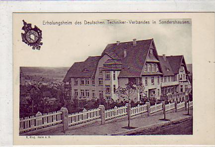 Sondershausen Thüringen Heim des Deutschen Techniker-Verband Sondershausen Thüringen Heim des Deutschen Techniker-Verband