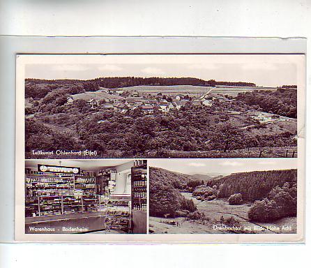 Ohlenhard Eifel,Warenhaus Bodenheim,Dreibachtal 1958 Ohlenhard Eifel,Warenhaus Bodenheim,Dreibachtal 1958