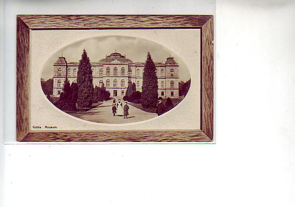 Gotha Thüringen Museum Foto Karte ca 1915 Gotha Thüringen Museum Foto Karte ca 1915