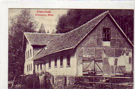 Friedrichroda in Thüringen Schauenburg Wassermühle 1918 Friedrichroda in Thüringen Schauenburg Wassermühle 1918
