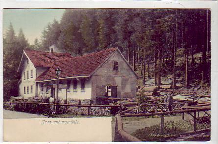 Friedrichroda in Thüringen Schauenburgmühle,Sägerwerk ca 1900 Friedrichroda in Thüringen Schauenburgmühle,Sägerwerk ca 1900