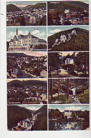 Friedrichroda in Thüringen kleine Bilder 1921 Friedrichroda in Thüringen kleine Bilder 1921