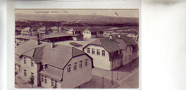 Ohrdruf in Thüringen Truppenlager 1913 Ohrdruf in Thüringen Truppenlager 1913