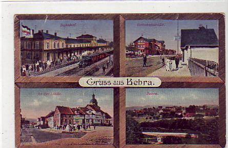 Bebra Bahnhof Eisenbahn und Stadt ca 1915 Bebra Bahnhof Eisenbahn und Stadt ca 1915