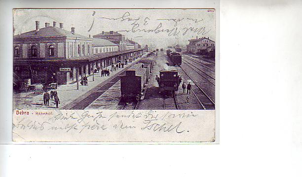 Bebra Bahnhof Eisenbahn 1905 Bebra Bahnhof Eisenbahn 1905