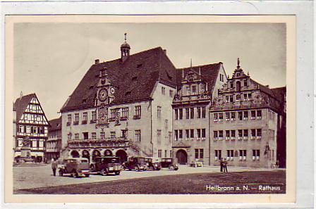 Heilbronn am Neckar Rathaus 1954 Heilbronn am Neckar Rathaus 1954