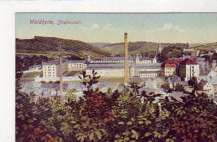 Waldheim Sachsen Zschopauthal Strafanstalt ca 1910 Waldheim Sachsen Zschopauthal Strafanstalt ca 1910