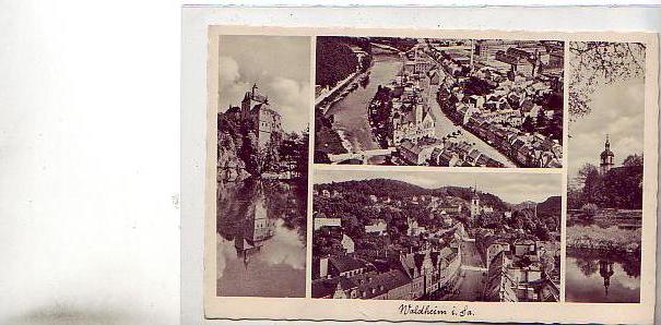 Waldheim Sachsen Zschopauthal kleine Bilder ca 1935 Waldheim Sachsen Zschopauthal kleine Bilder ca 1935