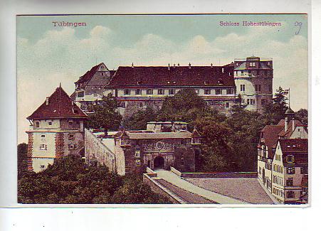 Tübingen Schloss Hohentübingen ca 1915 Tübingen Schloss Hohentübingen ca 1915