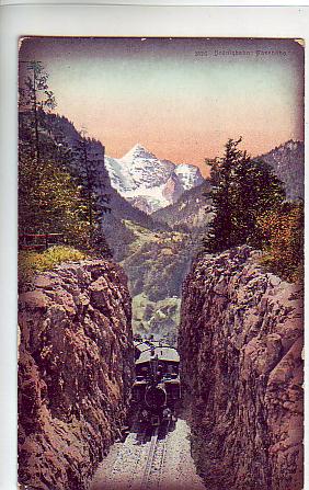 Brünigbahn Passhöhe Eisenbahn Schweiz Brünigbahn Passhöhe Eisenbahn Schweiz