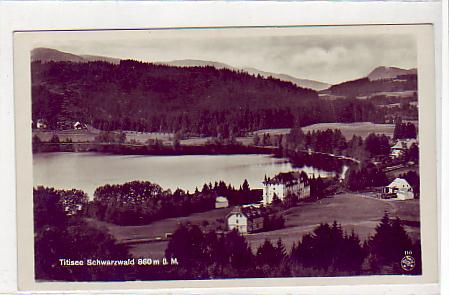 Titisee Schwarzwald ca 1930 Titisee Schwarzwald ca 1930