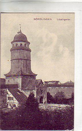Nördlingen Bayern Löpsingertor ca 1910 Nördlingen Bayern Löpsingertor ca 1910
