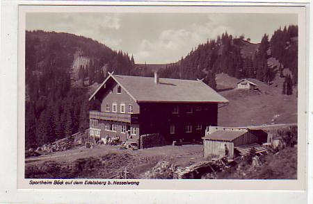 Edelsberg bei Nesselwang Sportheim ca 1935 Edelsberg bei Nesselwang Sportheim ca 1935