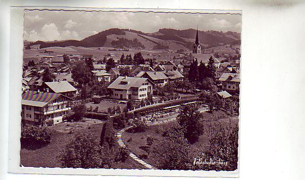 Oberstaufen im Allgäu Kurpark ca 1960 Oberstaufen im Allgäu Kurpark ca 1960