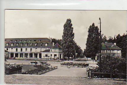 Bad Saarow-Pieskow in der Mark Bahnhofsvorplatz 1960