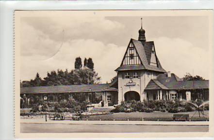 Bad Saarow-Pieskow in der Mark Bahnhof 1959