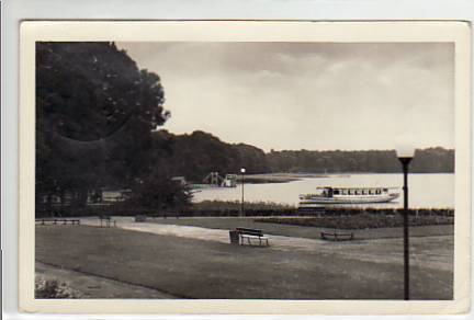 Bad Saarow in der Mark Motorschiff,Weinert-Platz 1953