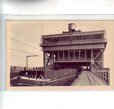 Schiffshebewerk Niederfinow Frachtschiff