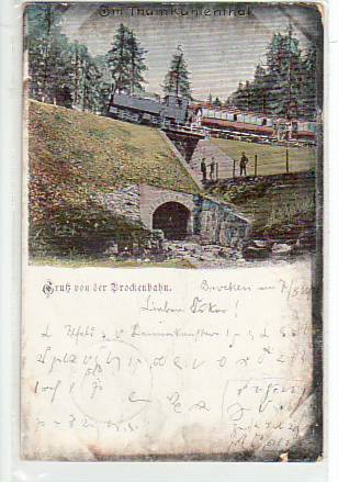 Harzquerbahn-Kleinbahn Brockenbahn 1900 Harzquerbahn-Kleinbahn Brockenbahn 1900