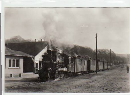 Kleinbahn Putbus-Göhren Insel Rügen Bahnhof Binz