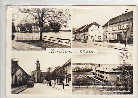 Lindow in der Mark mit Kinderheim 1965 Lindow in der Mark mit Kinderheim 1965