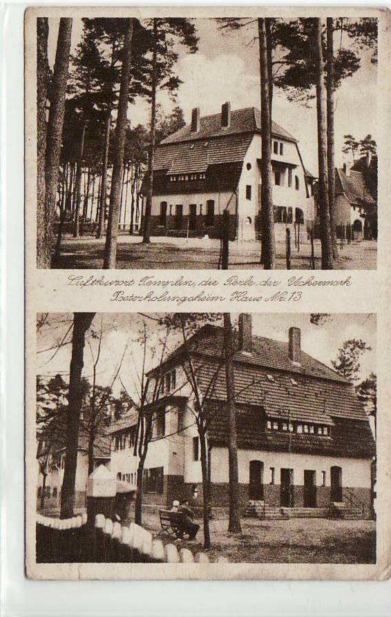 Templin Post-Heim Haus 13 ca 1925 Templin Post-Heim Haus 13 ca 1925