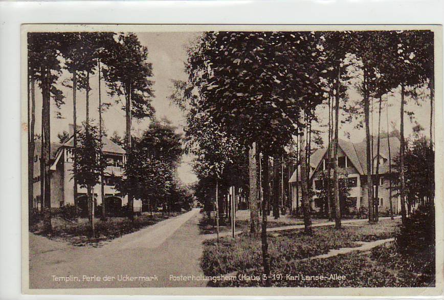 Templin Post-Heim Haus 3-19 von 1962 Templin Post-Heim Haus 3-19 von 1962