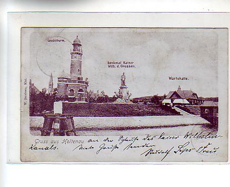 Kiel Holtenau Leuchtturm 1902 Kiel Holtenau Leuchtturm 1902