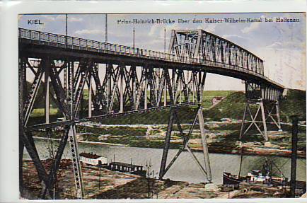 Kiel Holtenau Kaiser Wilhelm-Kanal 1915 Kiel Holtenau Kaiser Wilhelm-Kanal 1915