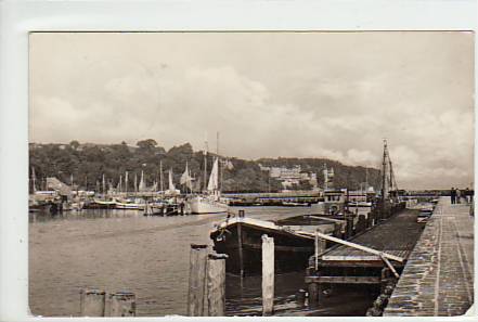 Sassnitz-Saßnitz auf Rügen Hafen 1958