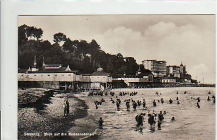 Sassnitz-Saßnitz auf Rügen Badeanstalt ca 1930